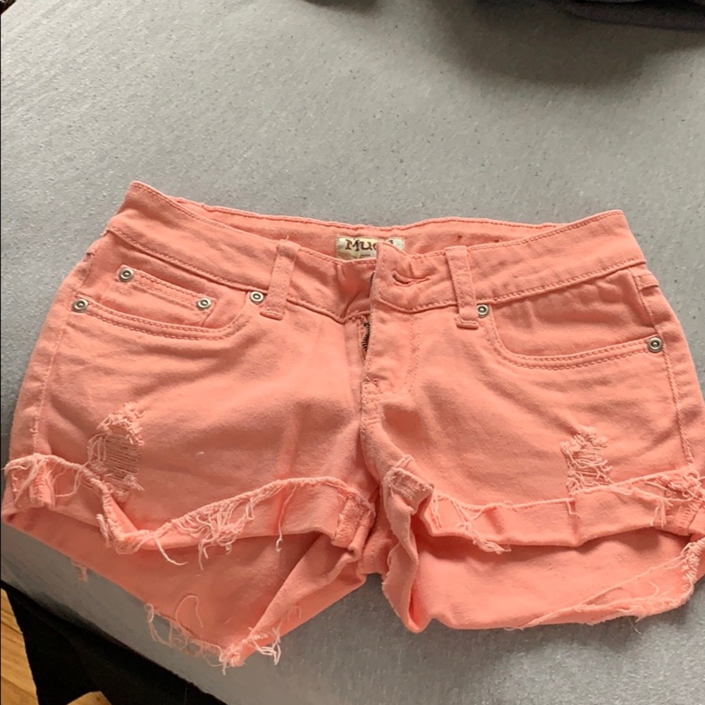 Mudd peach shorts